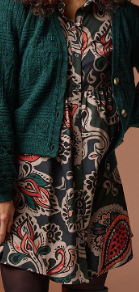 Robe mi-longue Paisley Lola Espeleta