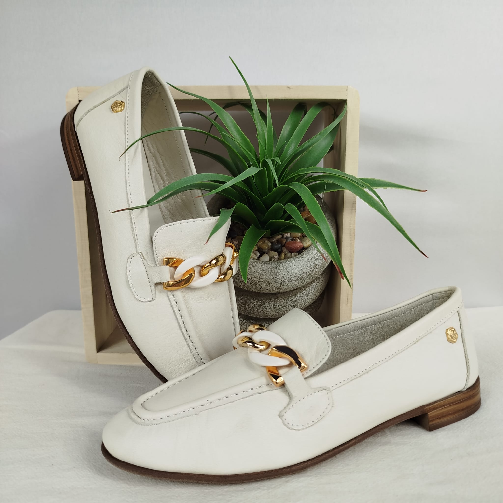 Mocassins Carmela Blanc