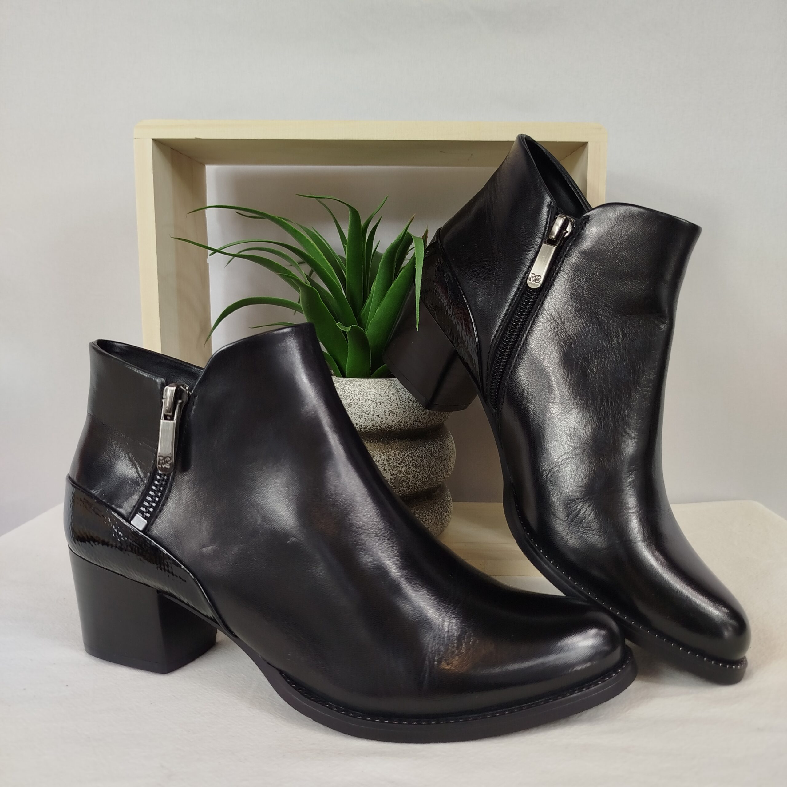 Bottines Egle noires REGARDEleCIEL