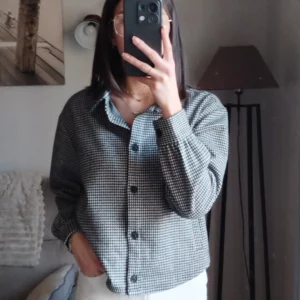 Blouson pied de poule Yest