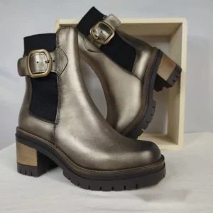 Bottine Bikers Bronze Coco&Abricot