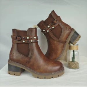 Bottines Marron Rieker