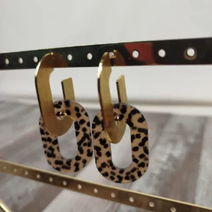 Boucles d’Oreilles Safari Urbain