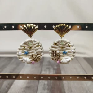 Boucles d’Oreilles Trésor Marin