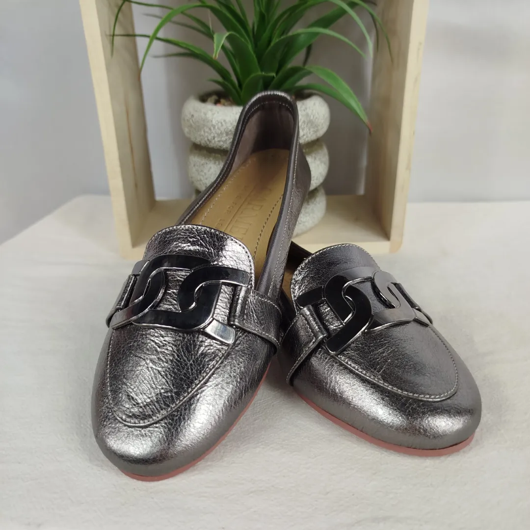 Mocassins-Carmela-Metallique-zoom-de-dessus-boutique-tendance-laragne-1.webp