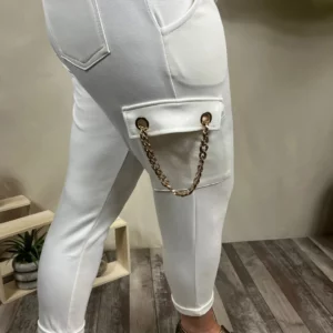 Pantalon avec chaîne