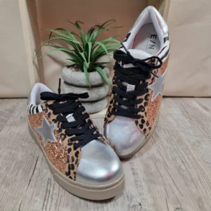 Baskets Basses Zèbre Etoile Elue Par Nous