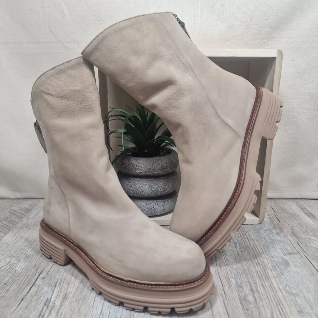 Bottines Couleur Sable MAT20 boutique tendance laragne photo principale