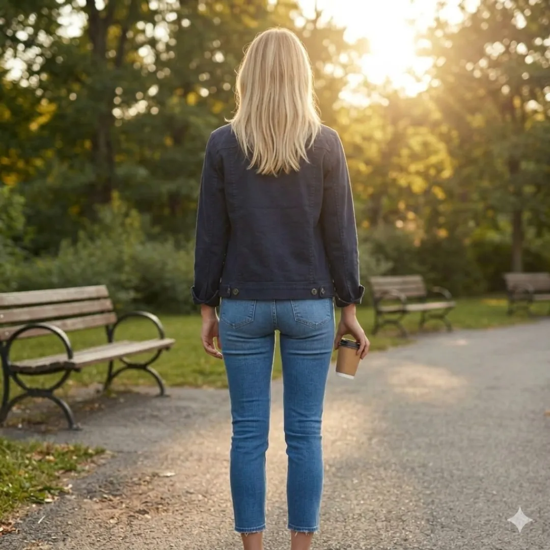 Blouson Bleu Marine Lola Espeleta Boutique Tendance Laragne photo dos