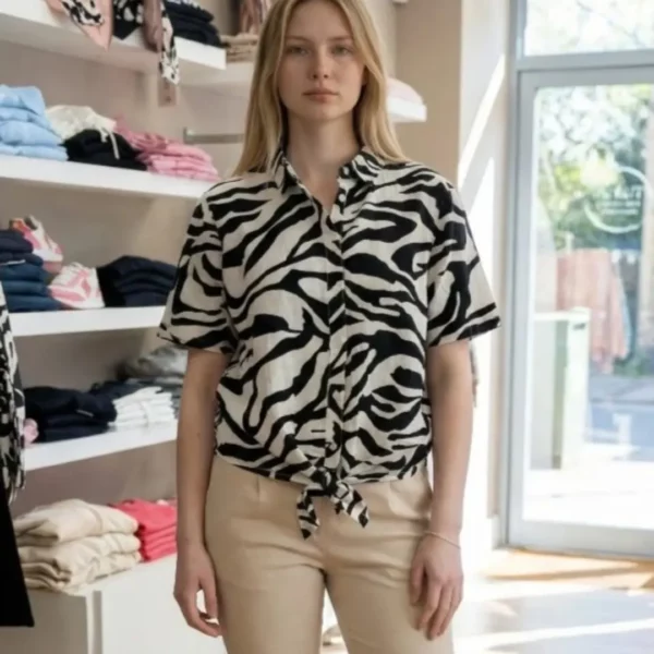 Chemise Zèbre IHLINNO par ICHI