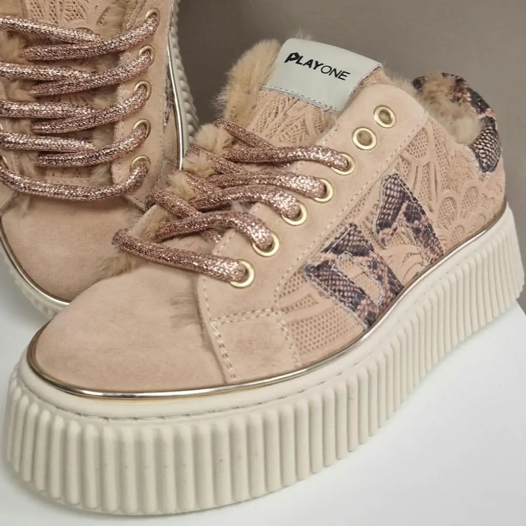 Basket Gomma Python Rose Poudré STOJ 4 Play One – Image 3