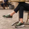 Basket Sequins Vert et Rose LEAK 4 Play One - Thumbnail Image 1