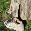 Basket Teddy Beggie Gris Clair et Anthracite STOJ 2 Play One - Thumbnail Image 2