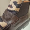 Bottine Chelsea Cow Alice Napa Moka - Thumbnail Image 4