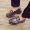 Mocassin Lack B. Taupe par Rock & Rose - Thumbnail Image 1
