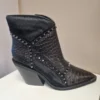 Santiag Basse Noir Strass Alma En Pena - Thumbnail Image 4